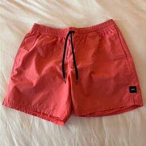 Vans Pink Swim Trunks Quick-Drying Elastic Waist - Never Worn